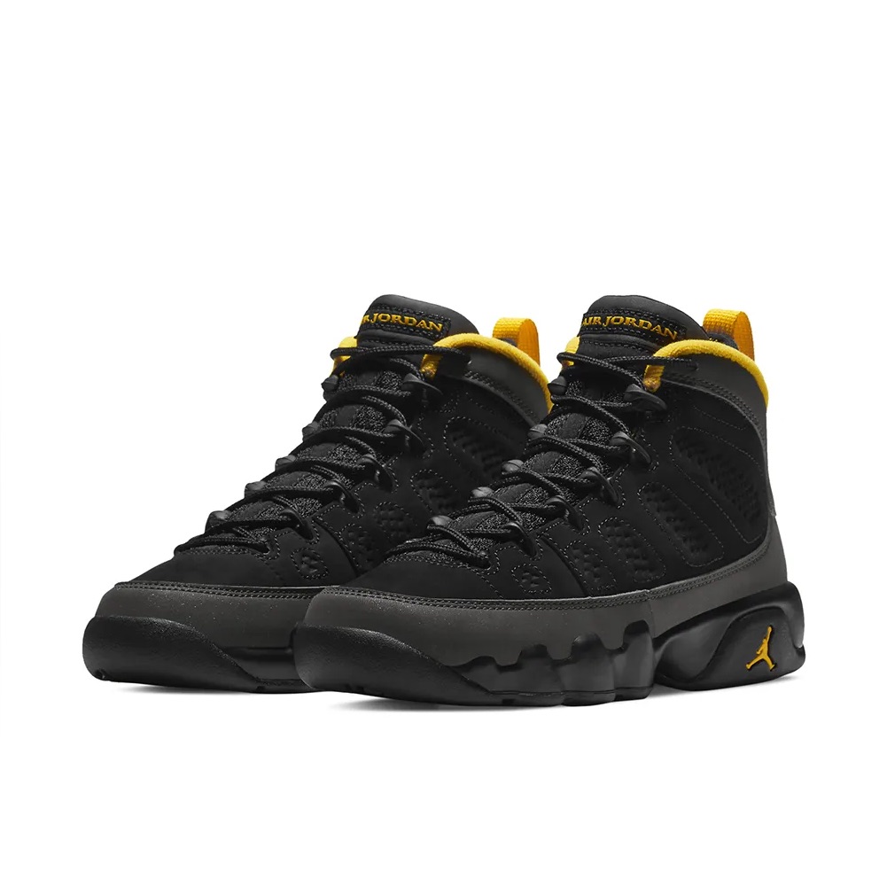 Never Worn: Air Jordan 9 Retro ‘Dark Charcoal University Gold’